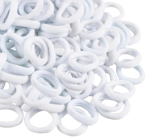 TVINLIK 400 PCS Baby Hair Ties – No Damage Elastic Ponytail Holders by Unknown