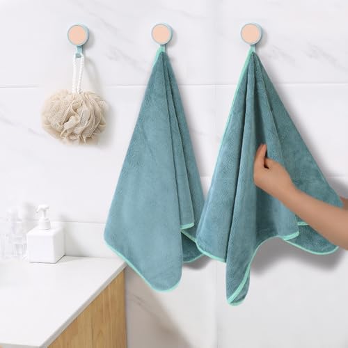 KinHwa Bathroom Hand Towels, Microfiber Face Towels, 16x30 Inch, 2Pack - Image 7
