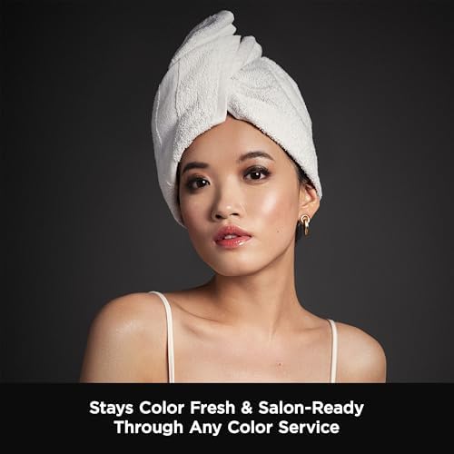 Fromm ColorSafe 100% Cotton Bleach Proof Salon Hair Towels, White, 6-Pack - Image 4