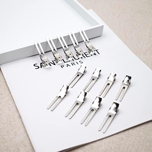 Gingbiss 60Pcs Double Prong Pin Curl Clips, 1.8 inch Duck Billed Hair Clips - Image 6