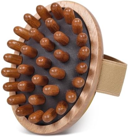 OWIIZI Wooden Scalp Brush Massage Body Tools, Wood Massager for Head Hair Growth Belly Fat Cellulite Multi Functional Air Cushion Massager for Men Women Elder by OWIIZI