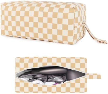 Hair Tools Travel Carrying Bag, Quilted Floral Bag for Shark Flexstyle by darkswan