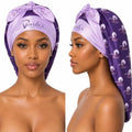 Venide's Reversible Satin Bonnet for Women - Adjustable Tie Strap Sleep Cap for Curly & Natural Hair by Unknown