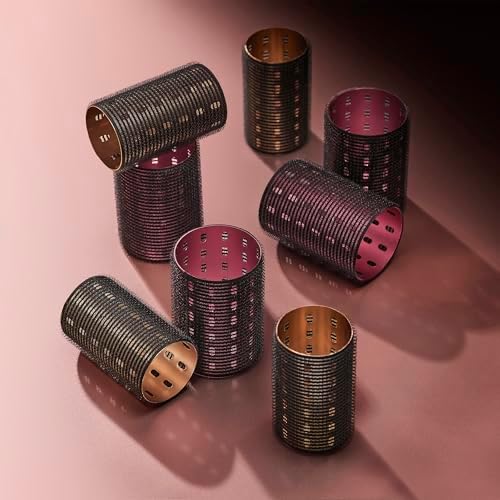 Fromm Thermalux Aluminum Core Professional Hair Rollers, 2" & 2.5", 8-Pack - Image 5