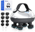 Melonsun Electric Scalp Massager, 2 Claw Sets, IPX7 Waterproof, Silver by Melonsun