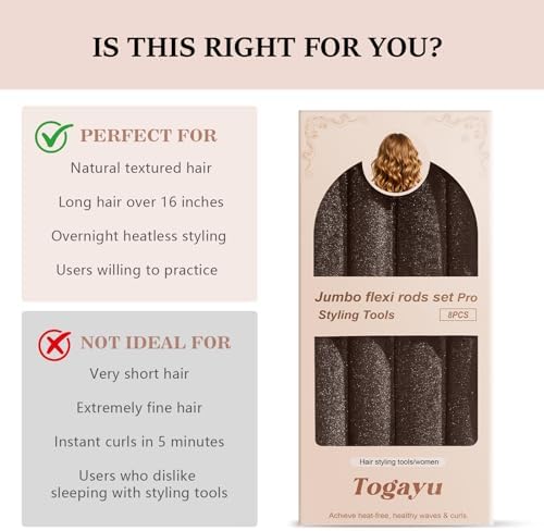 Heatless Curls Overnight Set for Long Hair, No Damage Hair - Image 5