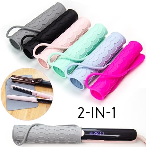ANGENIL Heat-Resistant Silicone Mat for Hair Irons, 9 x 6.5 inch, Protecting Your Counter Safely - Image 4