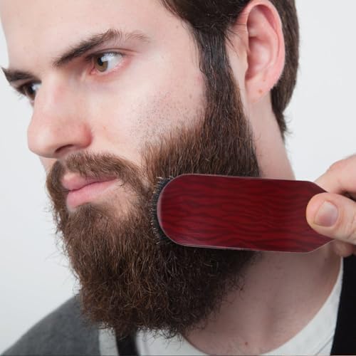 Joyzan Boar Bristle Hair Brush, Medium Firmness Natural Wave Bristles Comb - Image 3