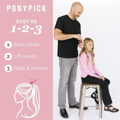 PONY PICK Elastic Hair Tie Cutter (3 Picks) - Image 3