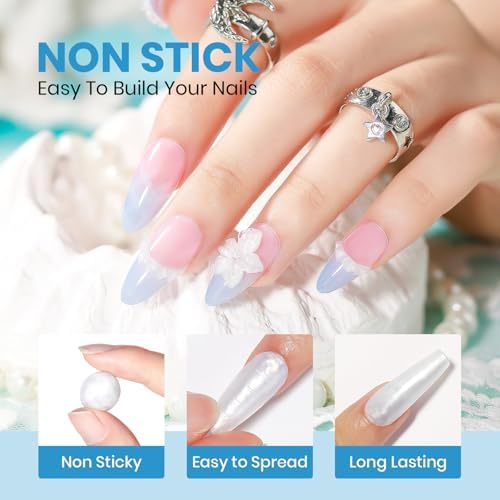 3D Nail Gel Sculpting Gel Non Stick Hand Solid Builder Gel for Nails - Image 6
