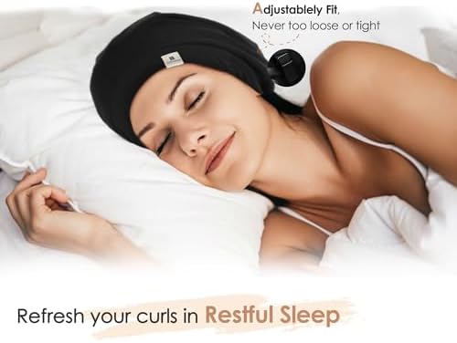 YANIBEST Slouchy Beanie Hat Satin Lined Sleep Cap Chemo Headwear Caps - Image 5