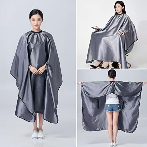 XDONEF Hair Cutting Cape Salon Capes for Clients with Hand Holes Waterproof Capes for Hair Stylist Hair Cut Dye Cape - Image 2