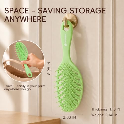 Vented Detangler Hair Brush – Fast Blow Drying, All Hair Types - Image 4
