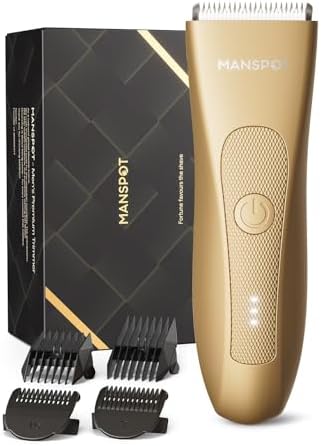 MANSPOT Manscape Groin & Body Hair Trimmer for Men, Gifts for Men Husband by MANSPOT