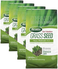 Scotts Turf Builder Grass Seed Tall Fescue Mix - Durable to Resist Harsh Conditions, Lawn Seed, Grass Fertilizer & Soil Improver, Covers up to 1,400 sq. ft., 5.6 lb. (Pack of 4) by Unknown
