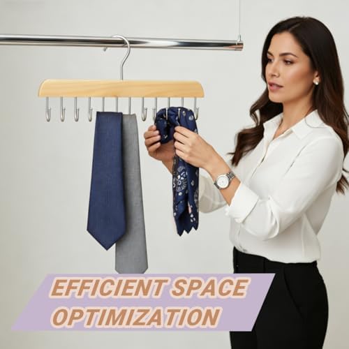 Foldable Hair Extension Hanger Braiding Rack, Rotating Wood Holder, Multi-Hook for Storing Washing Coloring - Image 6