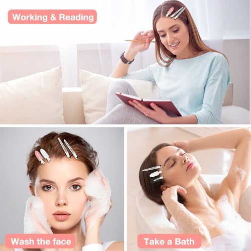 40 Pcs Hair Clips Women Styling, Alligator Metal Hair Clips, Hair Pin Curl Rollers Clips, 34 Pcs 3.5"Duckbill Sectioning Hair Clips and 6 Pcs 2.3"No Crease Clips - Image 6