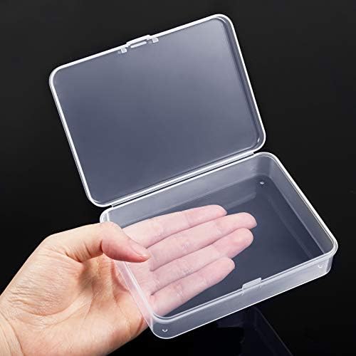 Jetec 18 Pieces Small Clear Plastic Storage Box, 4.5 x 3.3 x 1.2 Inch - Image 4