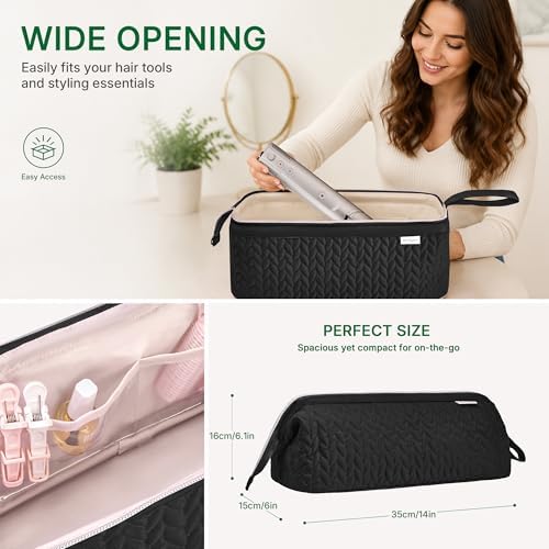KarSyon Shark Flex Style Case for Dyson Airwrap Hair Dryer Tools Travel Bag - Image 3