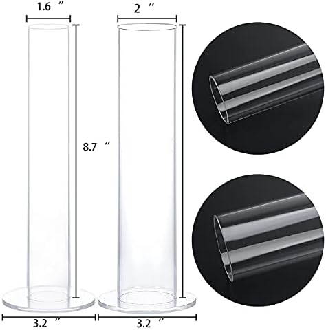 ByKen 2Pcs Acrylic Scrunchie Holder Organizer,Hair Ties Holder for Bathroom - Image 6