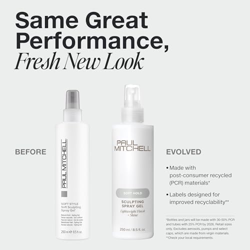 Paul Mitchell Soft Sculpting Spray Gel, Natural Hold, Soft Finish, For All Hair Types - Image 2