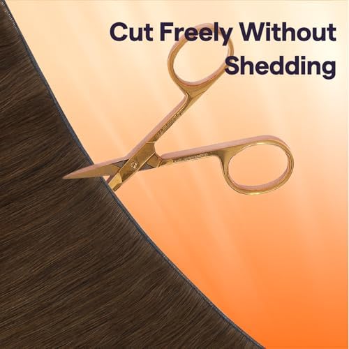 Full Shine Hand Tied Weft Hair Extensions Human Hair 16 Inch 50G - Image 5