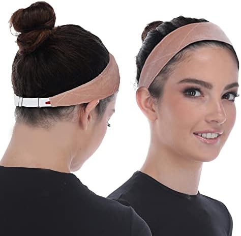 Wig Grip Headbands For Women- Adjustable To Custom Fit Your Head - Velvet Comfort - Wig Bands No Slip Breathable Lightweight Material For All Day Wear! Keep Wig Comfortably Secured by MadisonHeadwear