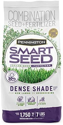 Pennington Smart Seed Dense Shade Mix Grass Seeds for Lawn, 7 Lb by Pennington