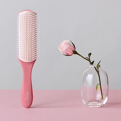 Diane Pro Nylon Pin Styling Hair Brush for Detangling, Separating, Shaping and Defining Wet Thick or Curly Hair, Glides Through Tangles with Ease (Pack of 2) - Image 5