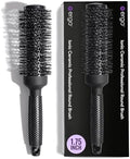 ERGO Ceramic Ionic Round Brush for Blow Out - Salon Quality Hair Brushes for Women - Roller Brush for Blow Drying, Wet and Dry Hair Styling, Volumizing Hair Care - ER43: 1.75" by ergo