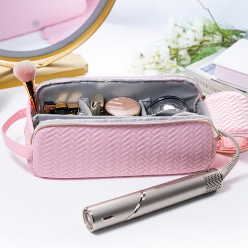 Large Hair Tools Travel Bag Compatible with Shark FlexStyle, Revlon & Dyson | Hair Dryer Brush Organizer, Flat Iron, Curling Iron, Makeup & Cosmetic Bag for Travel Essentials - Image 6