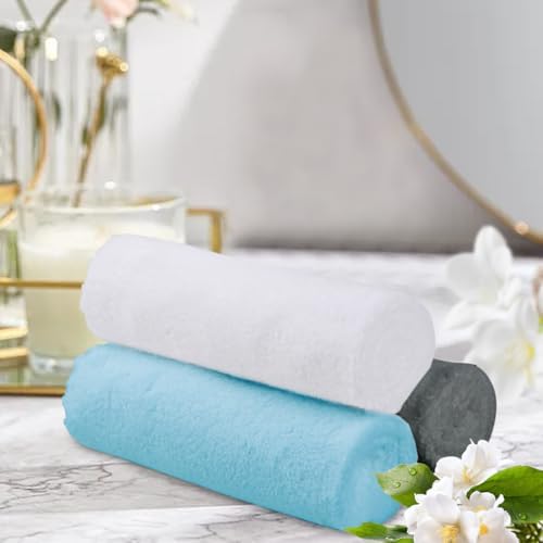 Orighty Ultra Soft Washcloths 48 Pack, Premium Microfiber Towel Sets 12 x 12 inches, Absorbent and Quick Drying Coral Velvet Washcloth, Versatile Wash Cloth for Bathroom, Hotel, and Gym (Multi-Colors) - Image 7