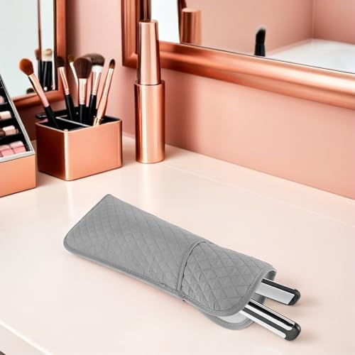 STOBAZA Heat Resistant Hair Stylist Tool Organizer Pouch with Portable Polyester Material for Travel and Home Use, Hair Straightener Carrier Bag with Safe and Organized Storage - Image 2