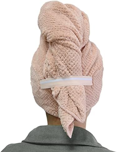 Chloven Jumbo Large Microfiber Hair Towel Wrap for Women Thick Hair by ChlovenUS