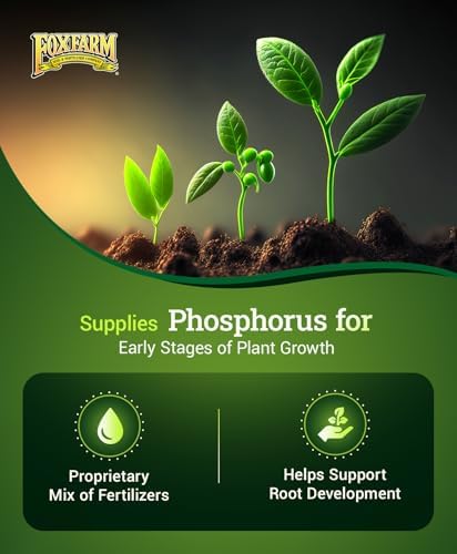 Happy Frog Jump Start Fertilizer - 3-4-3 Blend with Calcium & Mycorrhizal Fungi - Supports Early Growth & Root Development - Phosphorus Fertilizer for Transplanted Seedlings & Re-Potted Plants - 4 lb - Image 4