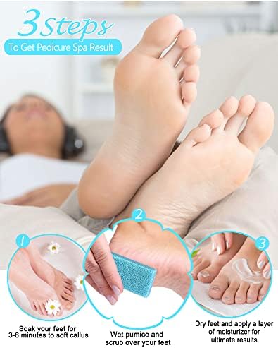 Maryton Disposable Foot Scrubber Pedicure Pumice Stone for Feet, 40PCS - Image 5