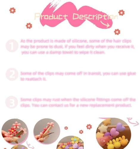 Ooosonlu 56PCS Girls Hair Clips Set Cute Hair Accessories for Girls - Image 2