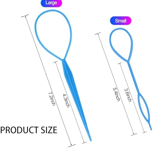 Pony Hair Tail Tools, Hair Loop Styling Tool French Braiding Hair Tool - Image 2