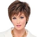 Raquel Welch Fierce And Focused Hand Tied Short Bob Wig by Hairuwear, Average Size Cap, RL10/12 Sunlit Chestnut by Unknown