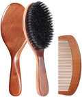 Stylemate Boar Bristle Hair Brush Smooth Shine Detangler for All Hair Types by Stylemate