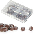 Celinabella 300PCS 5mm Micro Ring Beads, Dark Brown by Unknown
