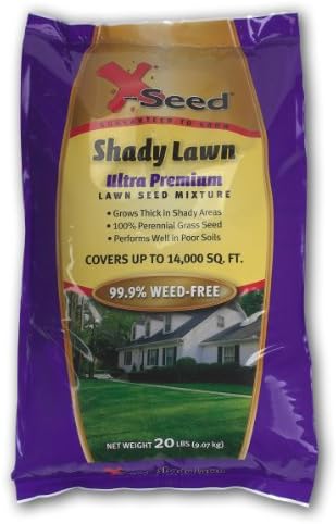 X-Seed Ultra Premium Shady Lawn Seed Mixture, 20-Pound by DLF