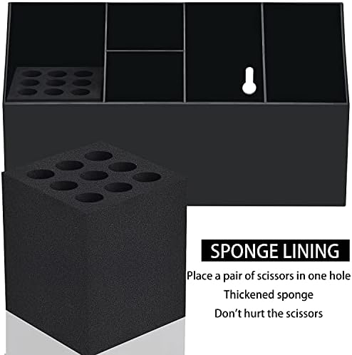 Noverlife Hair Scissors Large Storage Box, Shear Holder for Hair Salon - Image 3