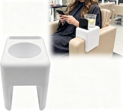 Salon Chair Armrest Organizer Tray with Phone Holder Barber Accessory by Unknown