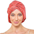 Adjustable Silk Bonnet Satin Curly Hair Wrap for Sleeping Women Anti-Frizz by KAAHYNNO
