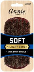 Annie Soft Military Wave Brush for Men, Pure Boar Bristle Hair Brush by AnnieInternational