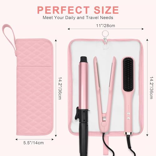 2-in-1 Heat Resistant Mat & Storage Bag for Hair Tools - Image 3