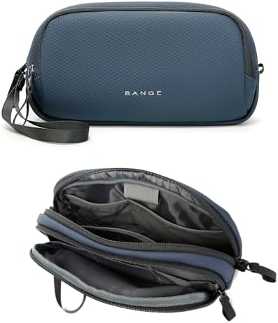 BANGE Cable Organizer Pouch， Travel Water Resistant Tech Accessories Bag Carry Storage，Electronic Organizer Accessory Case for Charger, Cables, Power Bank - Image 2