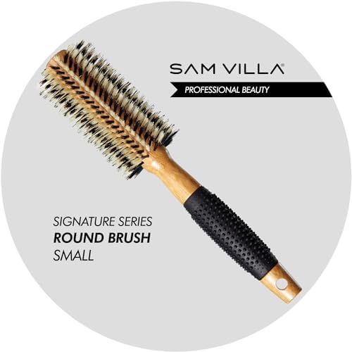 Sam Villa Signature Series Bristle Round Brush - Image 2