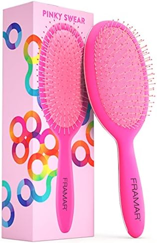 Framar Detangling Brush for Curly Hair, Hair Brushes for Women, Hairbrushes by FRAMAR